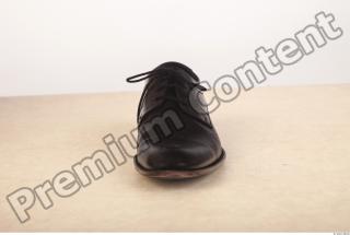 Black leather formal shoe photo reference 0003